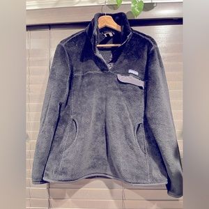 Patagonia Black women’s Re-tool black snap T fleece